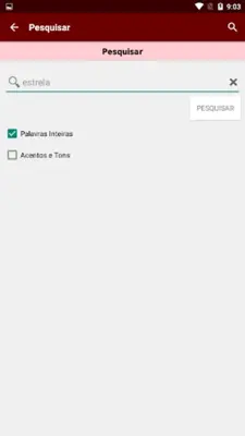 Dicionário Xavante-Português android App screenshot 1