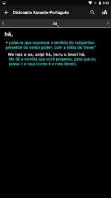 Dicionário Xavante-Português android App screenshot 2